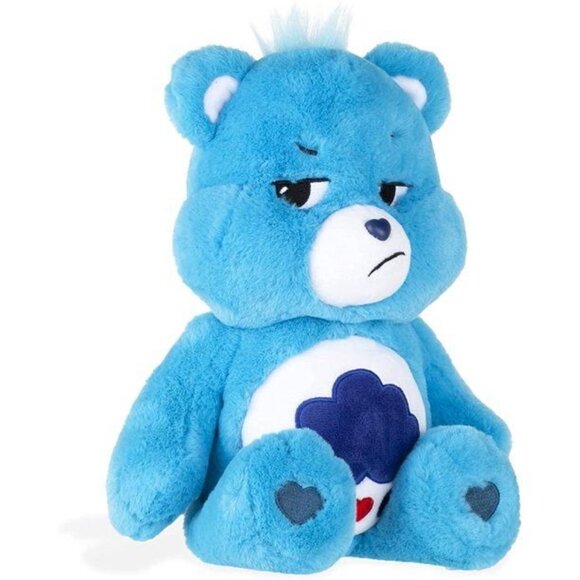 Grumpy Bear Care Bears Brand New 2020 14" Medium Plush Soft Huggable Care Coin - Picture 2 of 3